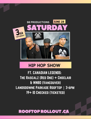 Saturday Hip Hop Show (3-6pm *19+)